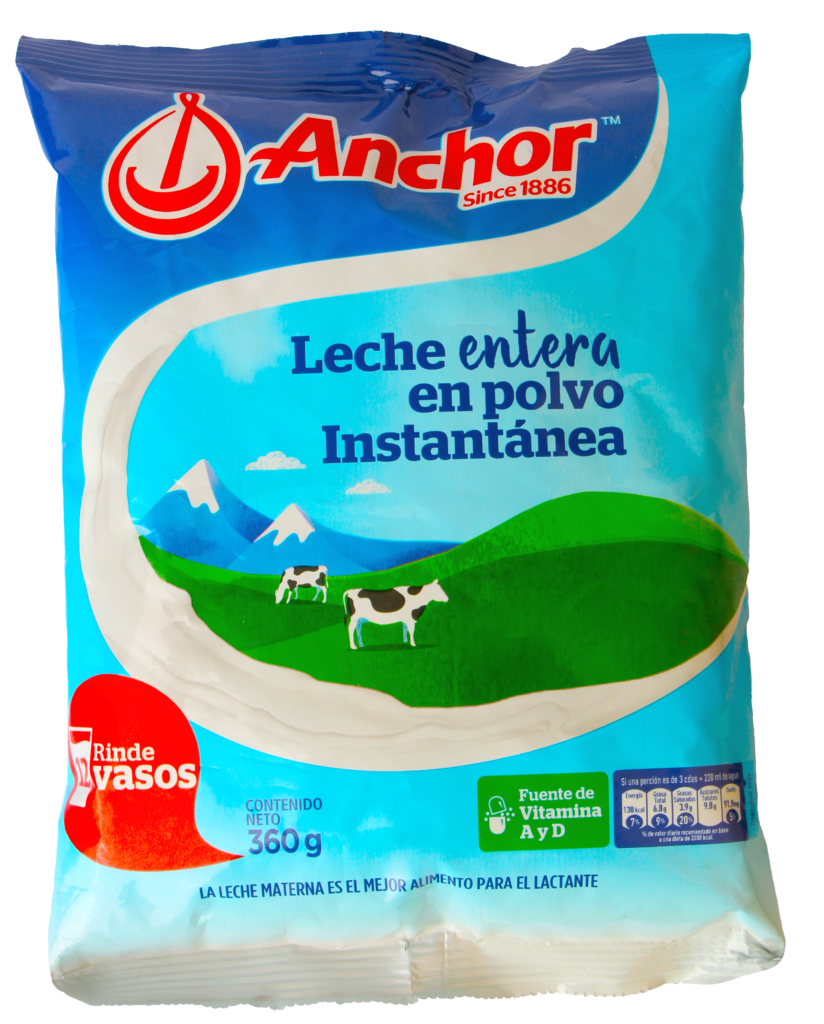 Leche Anchor entera polvo